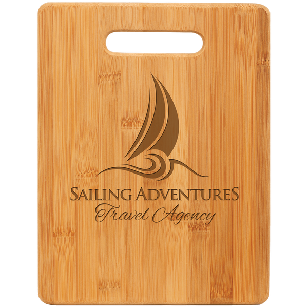 11 1/2" x 8 3/4" Bamboo Rectangle Cutting Board