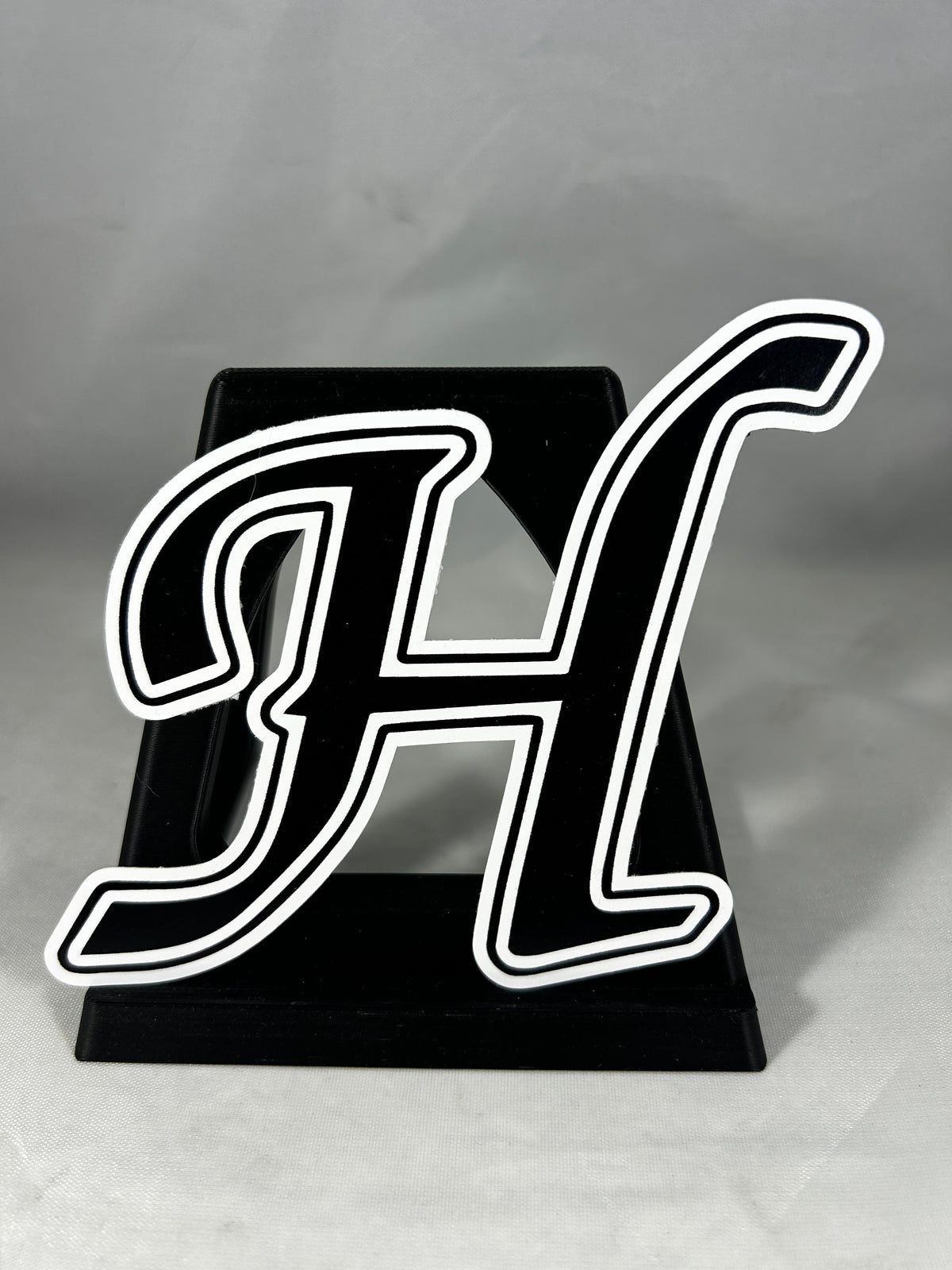 Hortonville H die-cut sticker