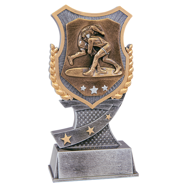 7" Wrestling Shield Award