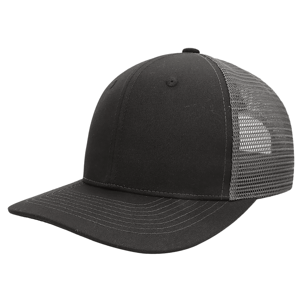 Brimco Trucker Hat - Black/Charcoal