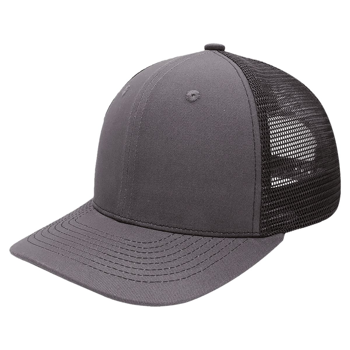 Brimco Trucker Hat - Charcoal/Black