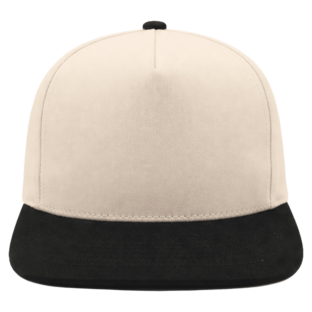 Brimco Natural Brim Hat - Black/Natural