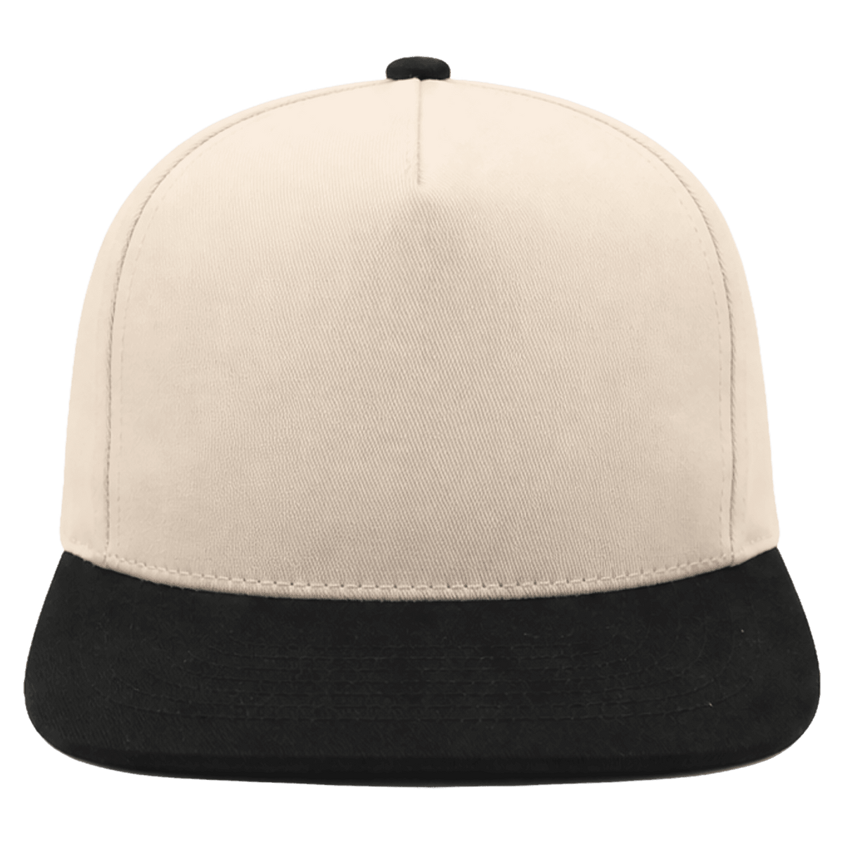 Brimco Natural Brim Hat - Black/Natural