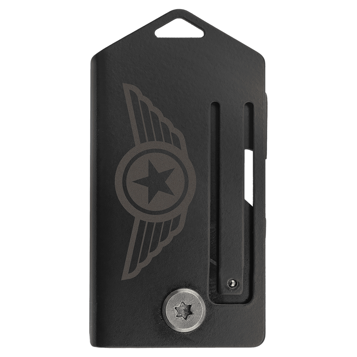 Bison River 2" Black Every Day Carry Knife