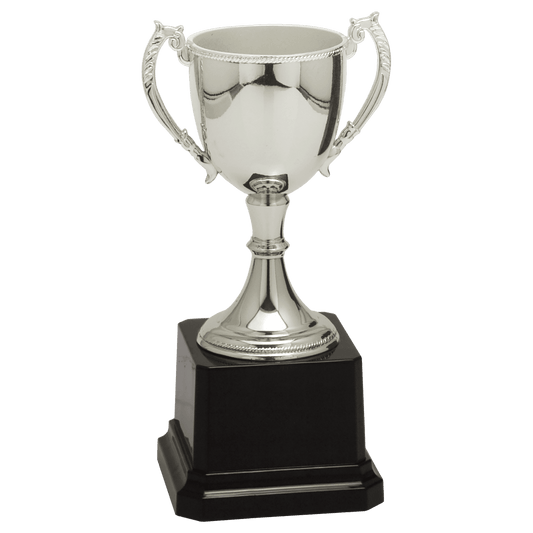 Silver 6 3/4" Completed Zinc Cup Trophy