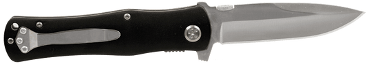 4 1/2" Black Anodized Aluminum Handle Knife