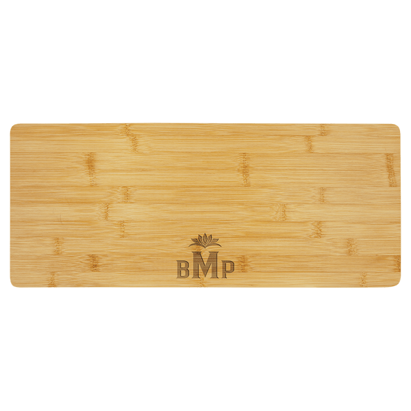 19 3/4" x 8" Bamboo Charcuterie Board/Cutting Board