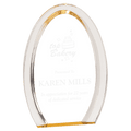 Gold 7" Oval Halo Acrylic