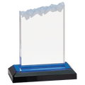Blue 5" x 6" Frosted Impress Acrylic