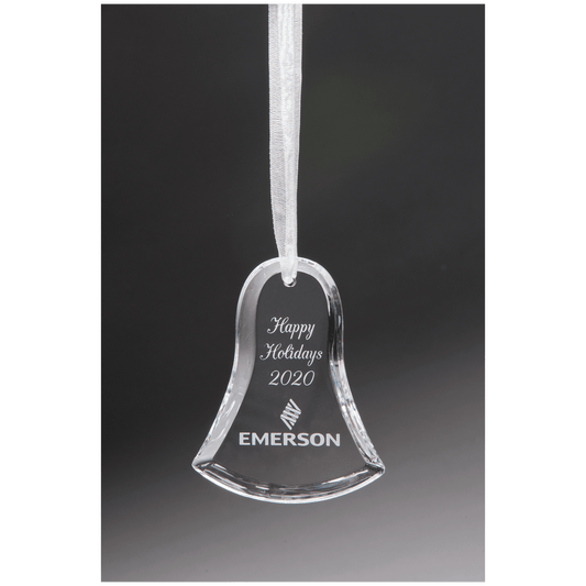 2 3/4" Crystal Bell Ornament