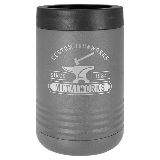 Dark Gray Stainless Steel Polar Camel Vacuum Insulated Beverage Holder