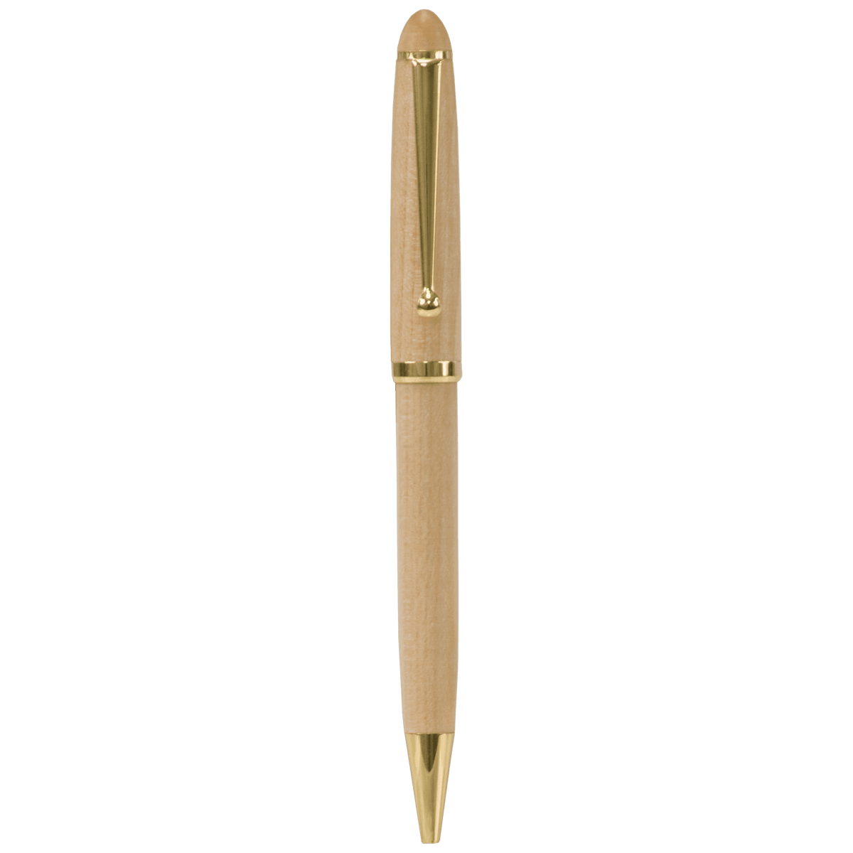 Wide Maple Ballpoint Pen