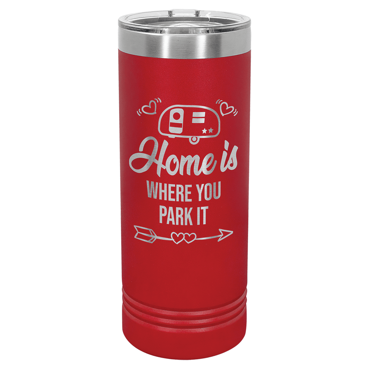 Red Polar Camel 22 oz. Skinny Tumbler with Slider Lid