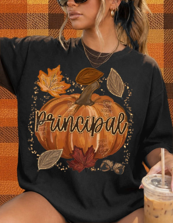 Fall Principal DTF T-Shirt