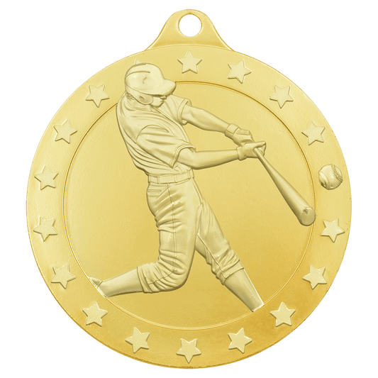 2" Radiance Baseball Medal - Gold