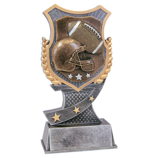 7" Football Shield Award