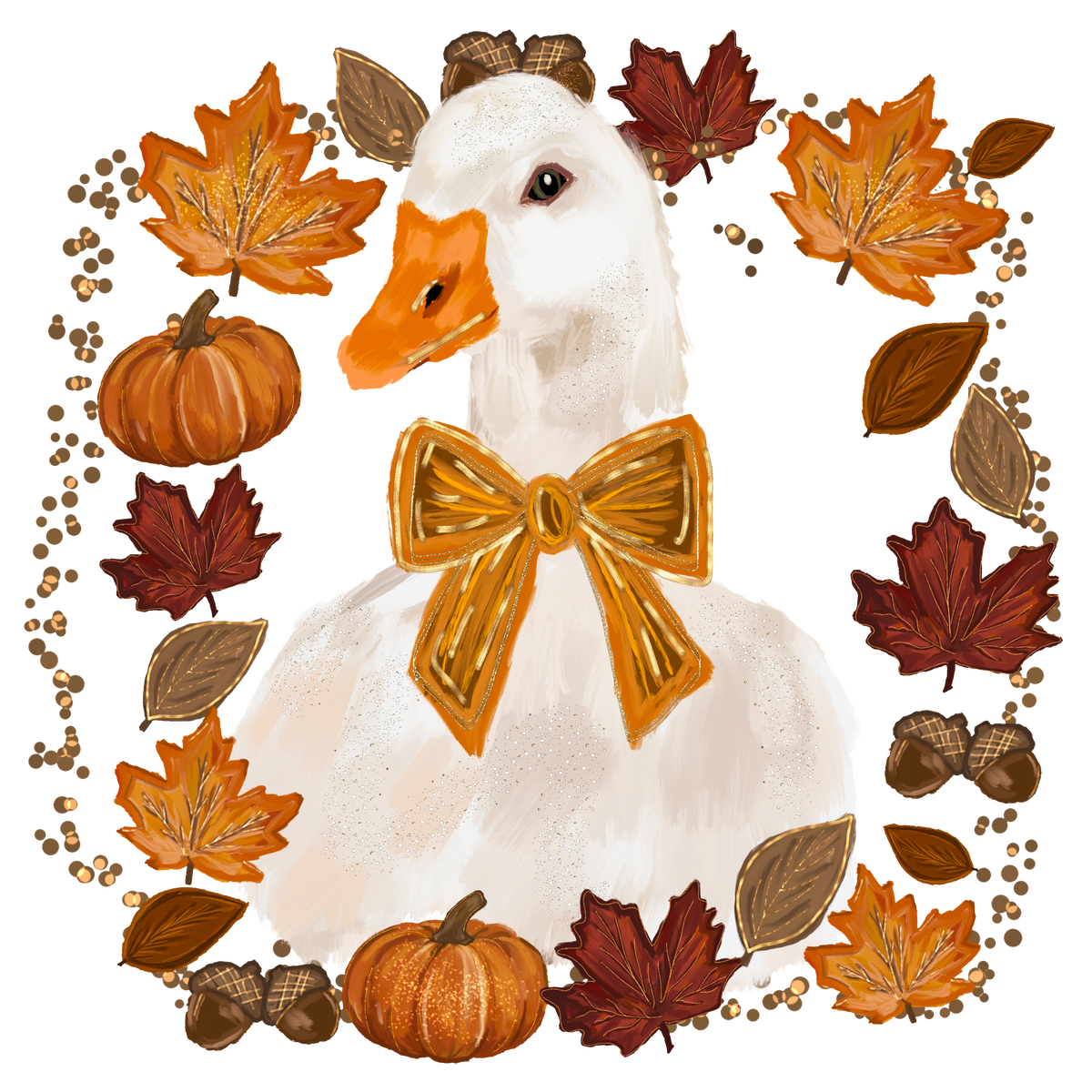 Fall Goose DTF T-Shirt – Bella+Canvas Tri-Blend